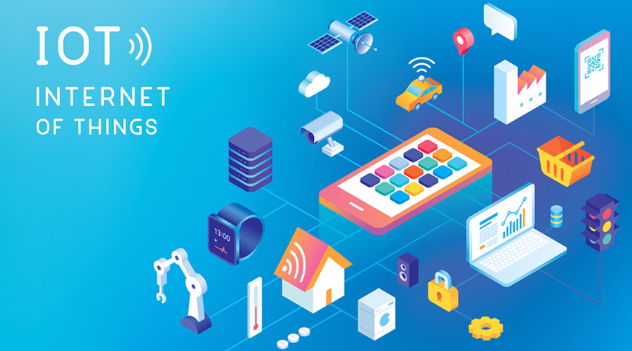 A picture of the devices on IOT