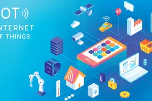 A picture of the devices on IOT
